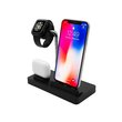 MacAlly MWATCHSTAND31 Series Apple Charging Stand for Apple Watch, iPhone, and AirPods - Black