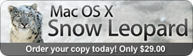 Mac OS X Snow Leopard