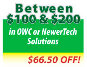 Between $100 & $200