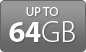 up to 64GB