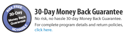 30-Day Money Back Guarantee