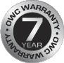 7 Year Warranty