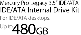 Mercury Pro Legacy 3.5 IDE/ATA SSD Internal Drive Kit