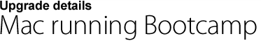 On a Mac using Bootcamp