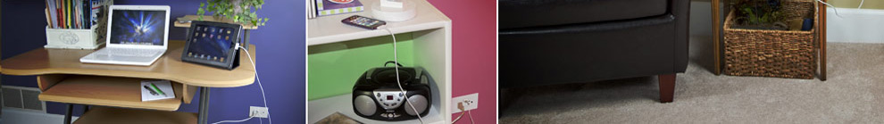 Don't unplug to charge Simply charge via USB