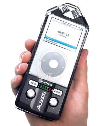 Alesis ProTrack in Hand