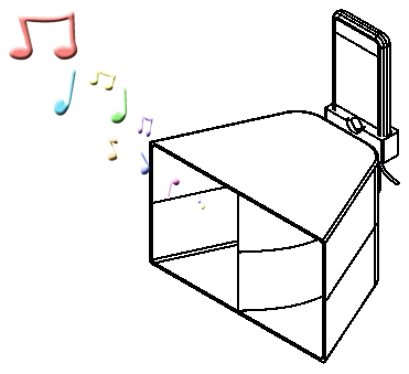 Ampliphone drawing