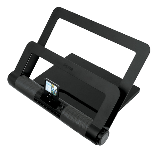 iStand Notebook Media Center with Built-in Speakers