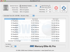 USB 2.0 benchmark results
