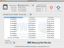 USB 2.0 benchmark results