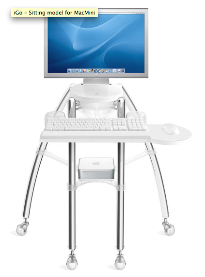 iGo - sitting model for Mac Mini