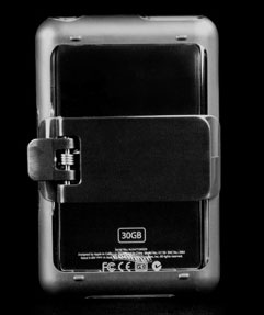 Back view with clip