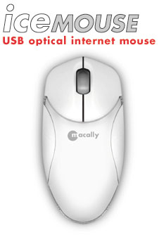Macally ice Mouse Jr USB Optical Mini Mouse  Mac