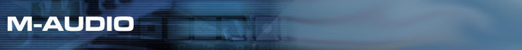M-Audio Logo Header