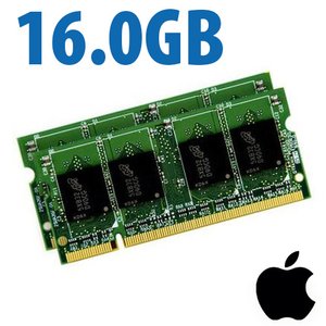 (*) 16.0GB (2 x 8GB) Apple Factory Original PC4-21300 DDR4 2666MHz 260-Pin SO-DIMM Memory Upgrade Kit