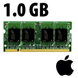 (*) 1.0GB Apple-Major Brand Factory Original PC6400 DDR2 200 Pin CL6 800MHz SO-DIMM Module