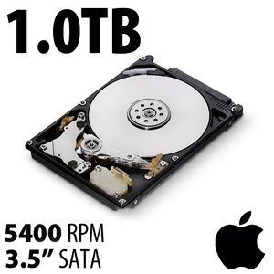 (*) 1.0TB Apple Genuine 5400RPM SATA 3.0Gb/s 2.5-inch Hard Disk Drive