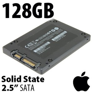 (*) 128GB Apple Genuine 2.5-inch 9.5mm SATA Solid-State Drive. *Pull*