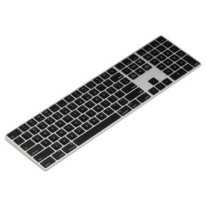(*) Apple Magic Keyboard with Numeric Keypad for Mac (OS X 10.12.4 or later) and iOS Devices - Black Keys