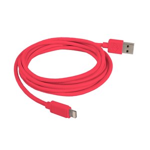 2.0 Meter (78") NewerTech Premium Quality Lightning to USB Cable - Pink
