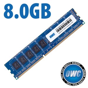 8.0GB OWC PC3-10600 DDR3 ECC 1333MHz 240-Pin DIMM Memory Module