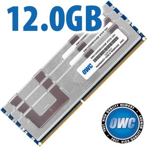 12.0GB (3 x 4GB) OWC PC3-10600 DDR3 ECC 1333MHz 240-Pin DIMM Memory Upgrade Kit