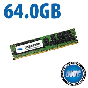 64.0GB OWC 2666MHz DDR4 PC4-21300 ECC 288-Pin LRDIMM Memory Module