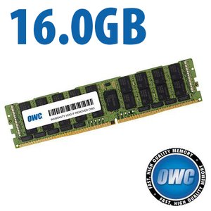 (*) 16.0GB OWC 2666MHz DDR4 PC4-21300 ECC 288-Pin LRDIMM Memory Upgrade