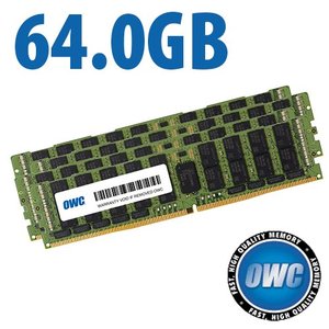 64.0GB (4 x 16GB) OWC 2666MHz DDR4 PC4-21300 ECC 288-Pin RDIMM Memory Upgrade Kit