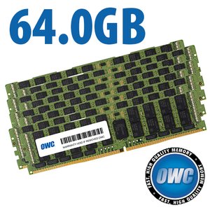 64.0GB (8 x 8GB) OWC 2666MHz DDR4 PC4-21300 ECC 288-Pin RDIMM Memory Upgrade Kit