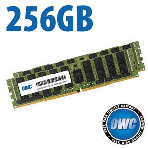 (*) 256GB (2 x 128GB) OWC PC23400 DDR4 ECC 2933MHz 288-pin LRDIMM Memory Upgrade Kit
