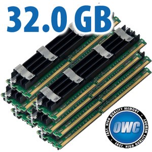 32.0GB (8 x 4GB) OWC PC6400 DDR2 ECC 800MHz 240-Pin FB-DIMM Memory Upgrade Kit for Mac Pro (2008) *Apple Qualified*