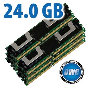 24.0GB (6 x 4GB) OWC PC5300 DDR2 ECC 667MHz 240-Pin FB-DIMM JEDEC Spec Memory Upgrade Kit for Apple Xserve