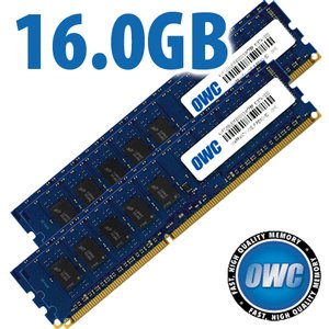 16.0GB (4 x 4GB) OWC PC8500 DDR3 1066MHz ECC DIMM Memory Upgrade Kit