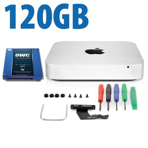 120GB OWC DIY SSD Add-In Kit for Mac mini (2011 - 2012) with OWC Mercury Electra 6G Solid-State Drive
