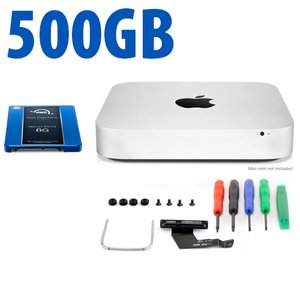 500GB OWC DIY SSD Add-In Kit for Mac mini (2011 - 2012) with OWC Mercury Electra 6G Solid-State Drive