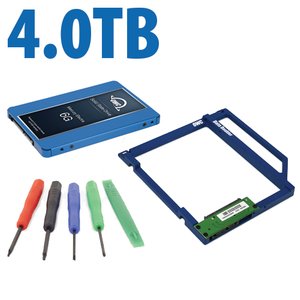 4.0TB OWC DIY HDD to SSD Upgrade Kit for MacBook Pro (2009 - 2013), MacBook (2008 - 2009) with OWC Mercury Extreme Pro 6G SSD