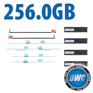 256.0GB (4 x 64GB) 2666MHz DDR4 LRDIMM PC4-21300 288-pin CL19 Memory Upgrade Kit for iMac Pro