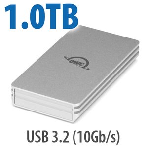 1.0TB OWC Envoy USB 3.2 (10Gb/s) Bus-Powered Portable NVMe SSD