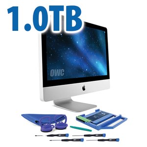 1.0TB OWC DIY Optical Drive to SSD Upgrade Kit for 21.5-inch iMac (2009 - 2011) with OWC Mercury Electra 3G SSD and OWC Data Doubler