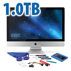 1.0TB OWC DIY SSD Bay Add-In Kit for 27-inch iMac (2010) with OWC Mercury Electra 6G SSD