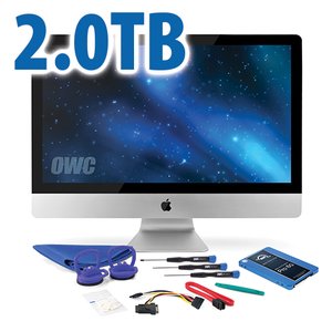 2.0TB OWC DIY SSD Bay Add-In Kit for 27-inch iMac (2010) with OWC Mercury Extreme Pro 6G SSD
