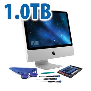 DIY Kit for 2006 - early 2009 iMac's factory HDD: 1.0TB OWC Mercury Extreme Pro 6G SSD.