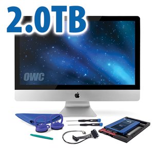 DIY Kit for 2011 iMac's factory HDD: 2.0TB OWC Mercury Electra 6G SSD.