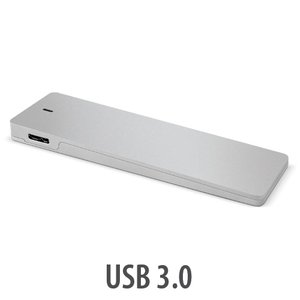 OWC Envoy USB 3.2 (5Gb/s) Bus-Powered Portable External Storage Enclosure for SSD from MacBook Air (2012)