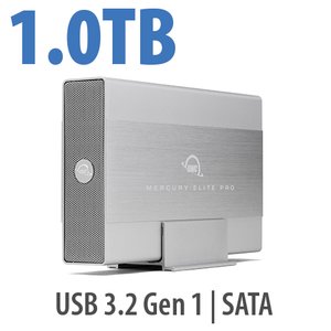 1.0TB OWC Mercury Elite Pro External Storage Solution with USB 3.2 (5Gb/s)