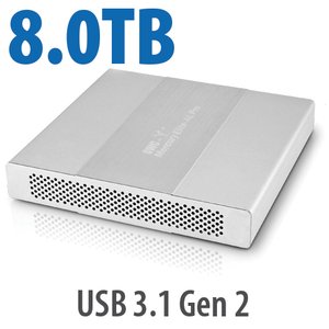 8.0TB OWC Mercury Elite Pro Dual mini Portable, Bus-Powered High-Performance USB-C RAID SSD External Storage Solution
