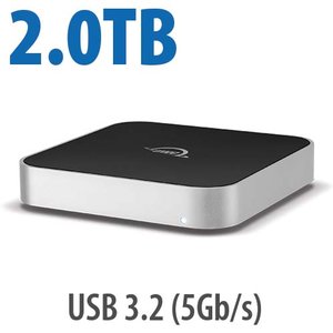 2.0TB OWC miniStack External Storage Solution with USB 3.2 (5Gb/s)