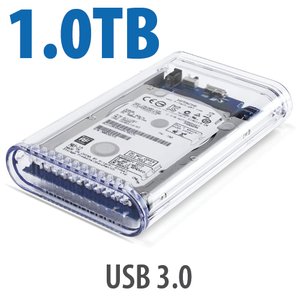 (*) 1.0TB OWC Mercury On-The-Go Pro USB 3.0 / 2.0 7200RPM Portable Bus Powered Solution.