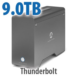 9.0TB OWC Node Titan SE Thunderbolt NVMe RAID External Storage Solution with SoftRAID